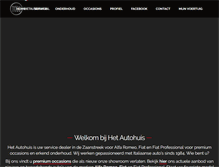Tablet Screenshot of hetautohuis.nl